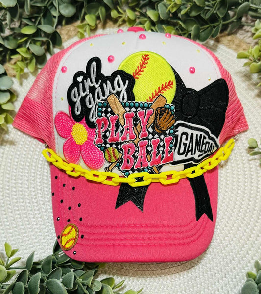Boujee Softball Trucker Hat