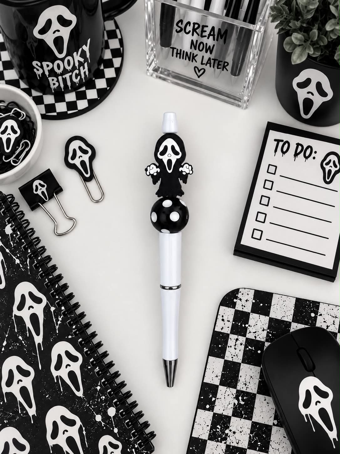 Ghost Face Pen