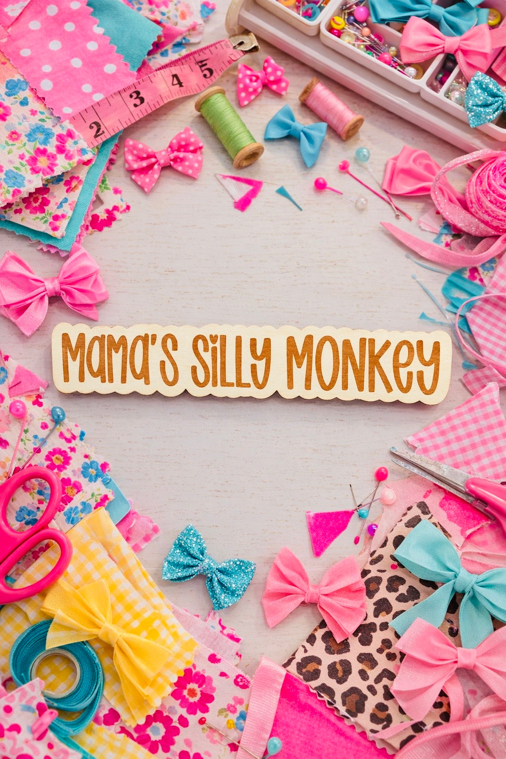 Small Shop Business Name Flat Lay Sign-Customized