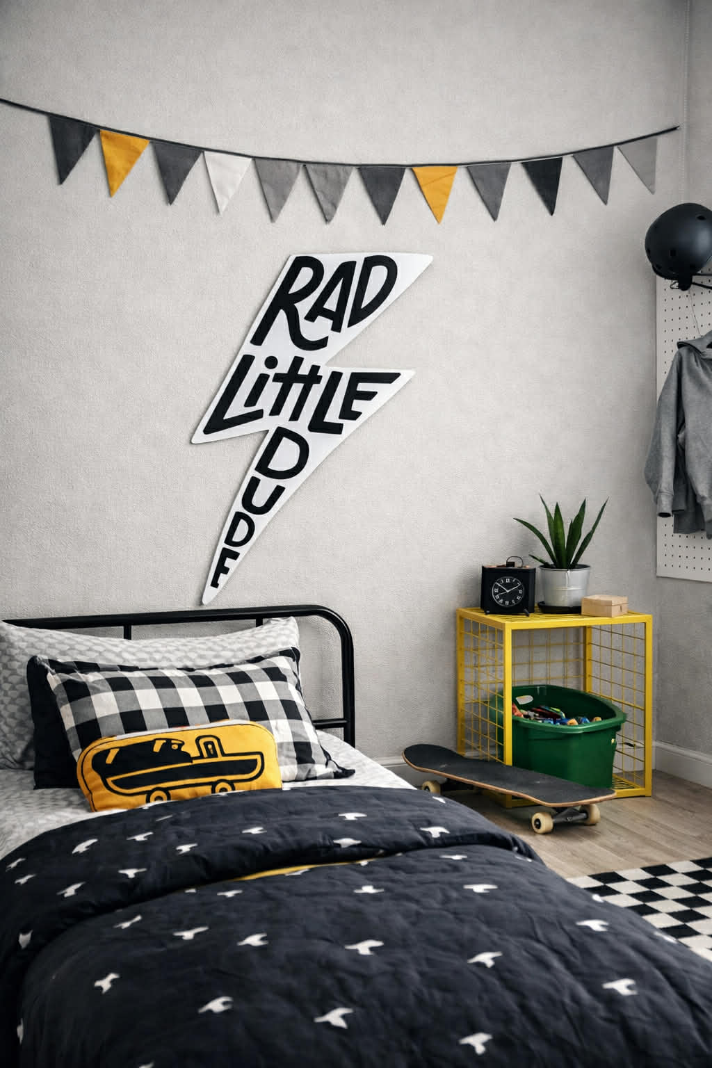 Custom Bedroom Wall Decor Signs-Rad Style