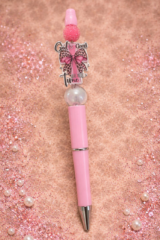 God Is Good All The Time (dark pink/light pink) Pen
