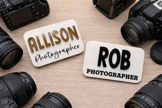Name Badge Pins-Customized