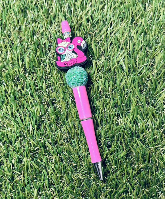 Turtle On A Floatie Pen