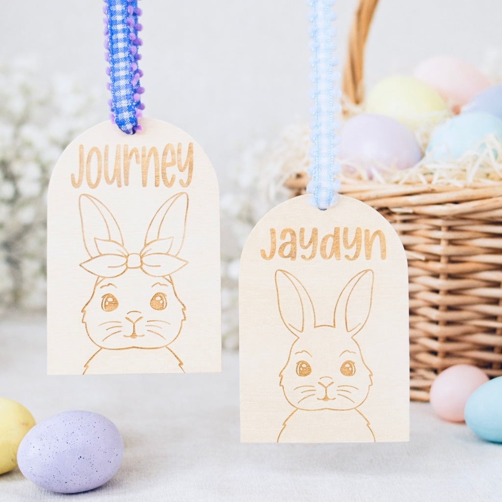 Engraved Easter Tag-Customized