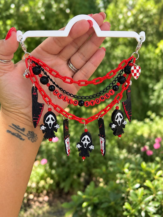 Ghost Face CCC-Charmed Car Chain
