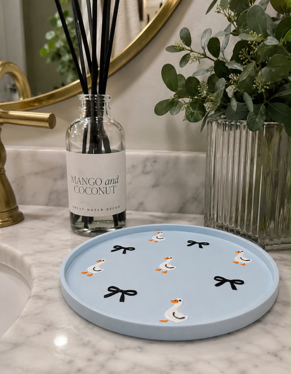 Bows and Geese 3D Printed Trinket Tray