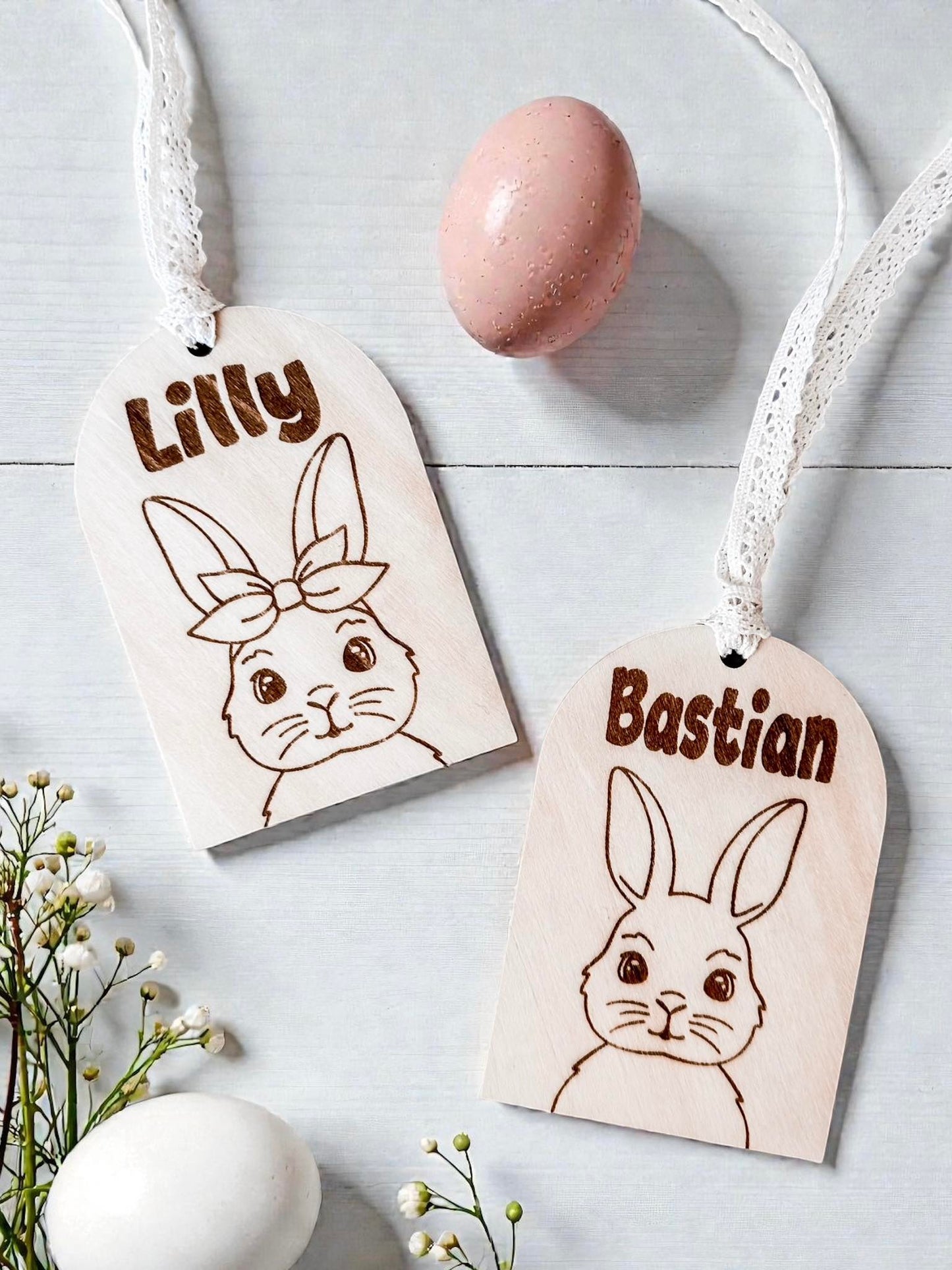 Engraved Easter Tag-Customized