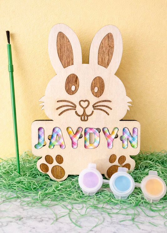 Bunny DIY Paint & Puzzle-Customized