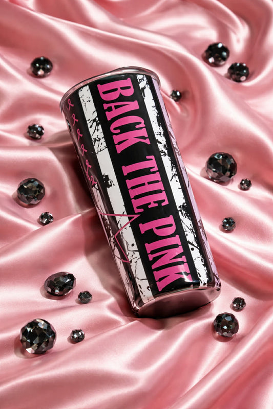 Back The Pink Tumbler