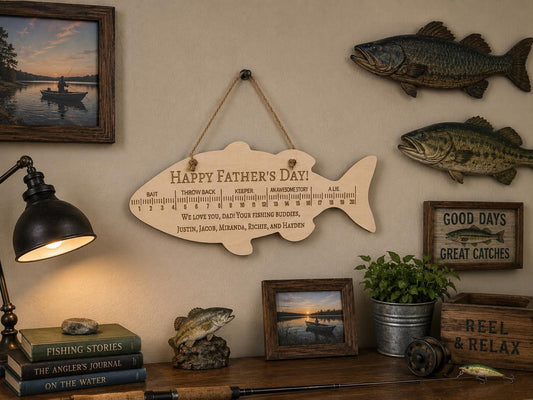Customized Fish Measurement Sign