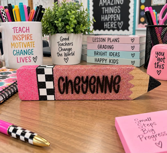 Pencil Desk Decor