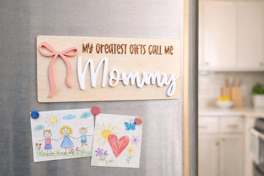 "My Greatest Gifts Call Me..." Personalized Fridge Magnet