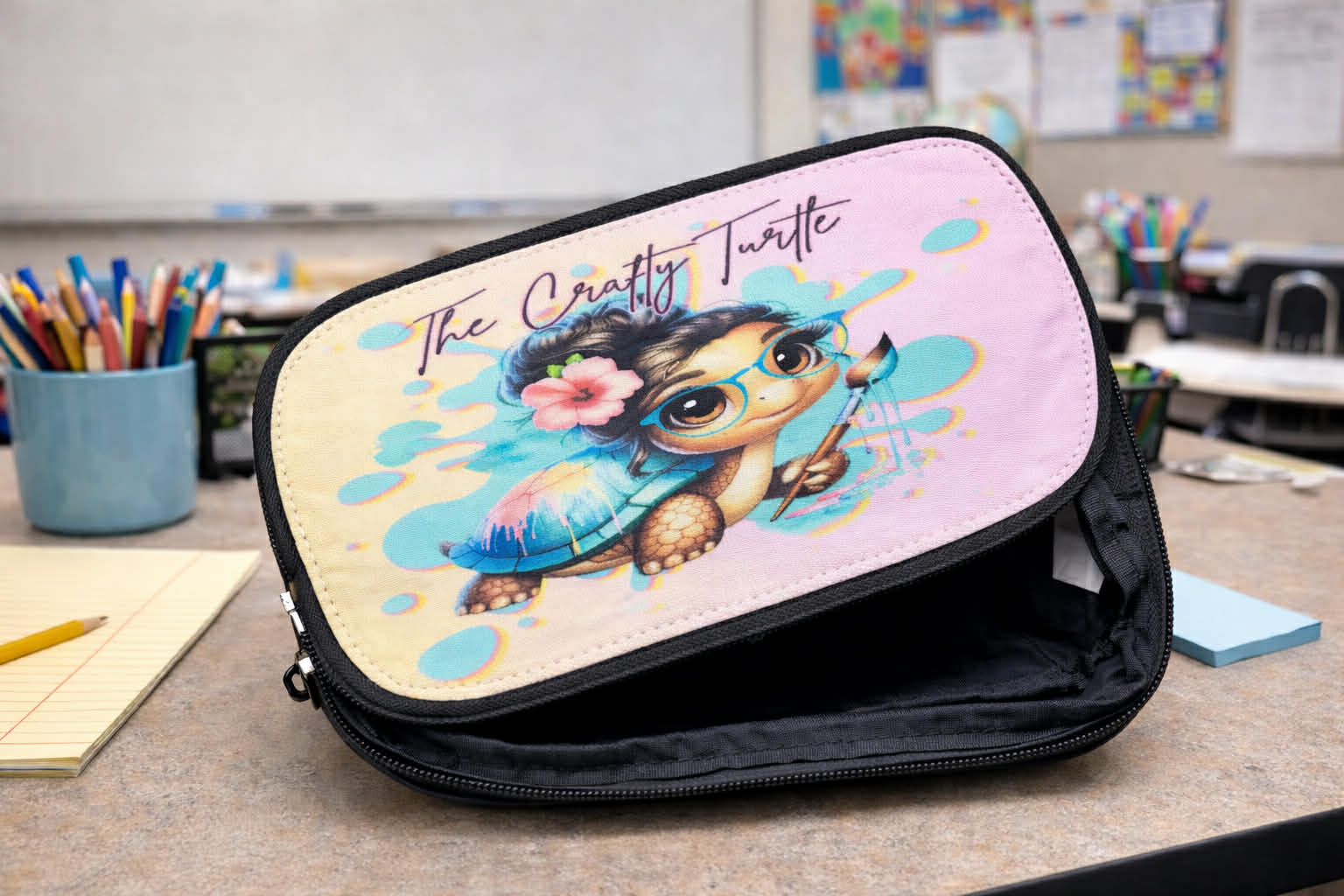 Sublimated Zipper Pouch-Customized – the Crafty Turtle LLC