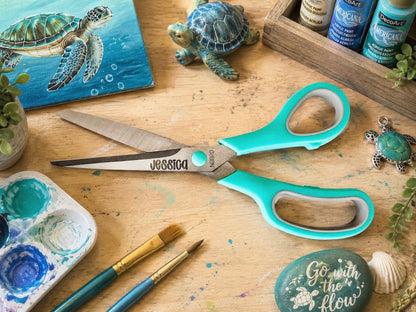 Name Engraved Scissors-Adults