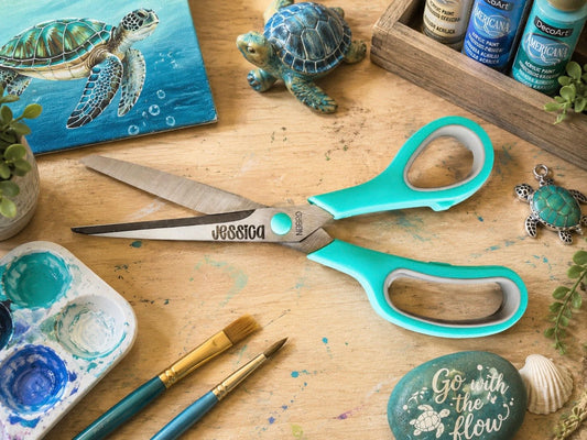 Name Engraved Scissors-Adults