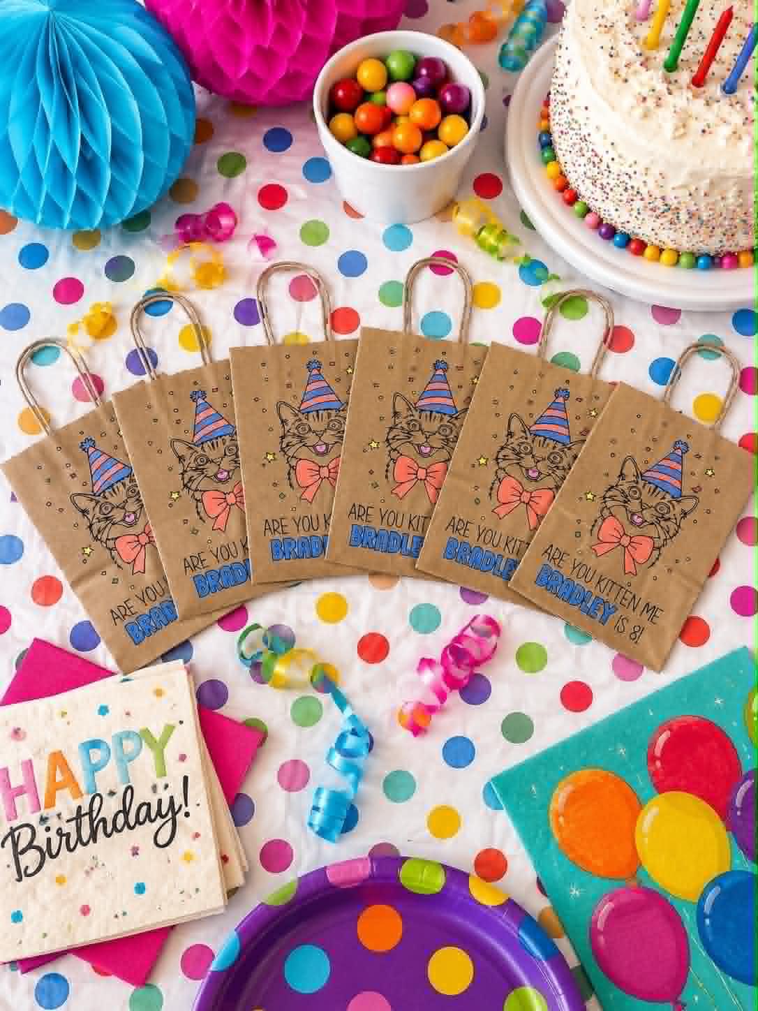 Handpainted Party Bags