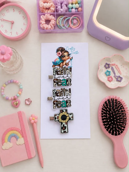 Acrylic Hair Clips (12 bundles)