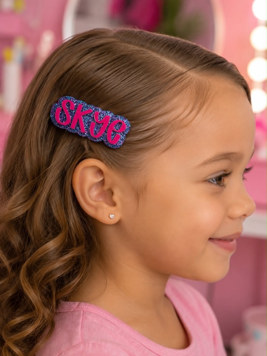Acrylic Name Clips