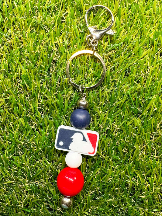 Baseball League Keychain