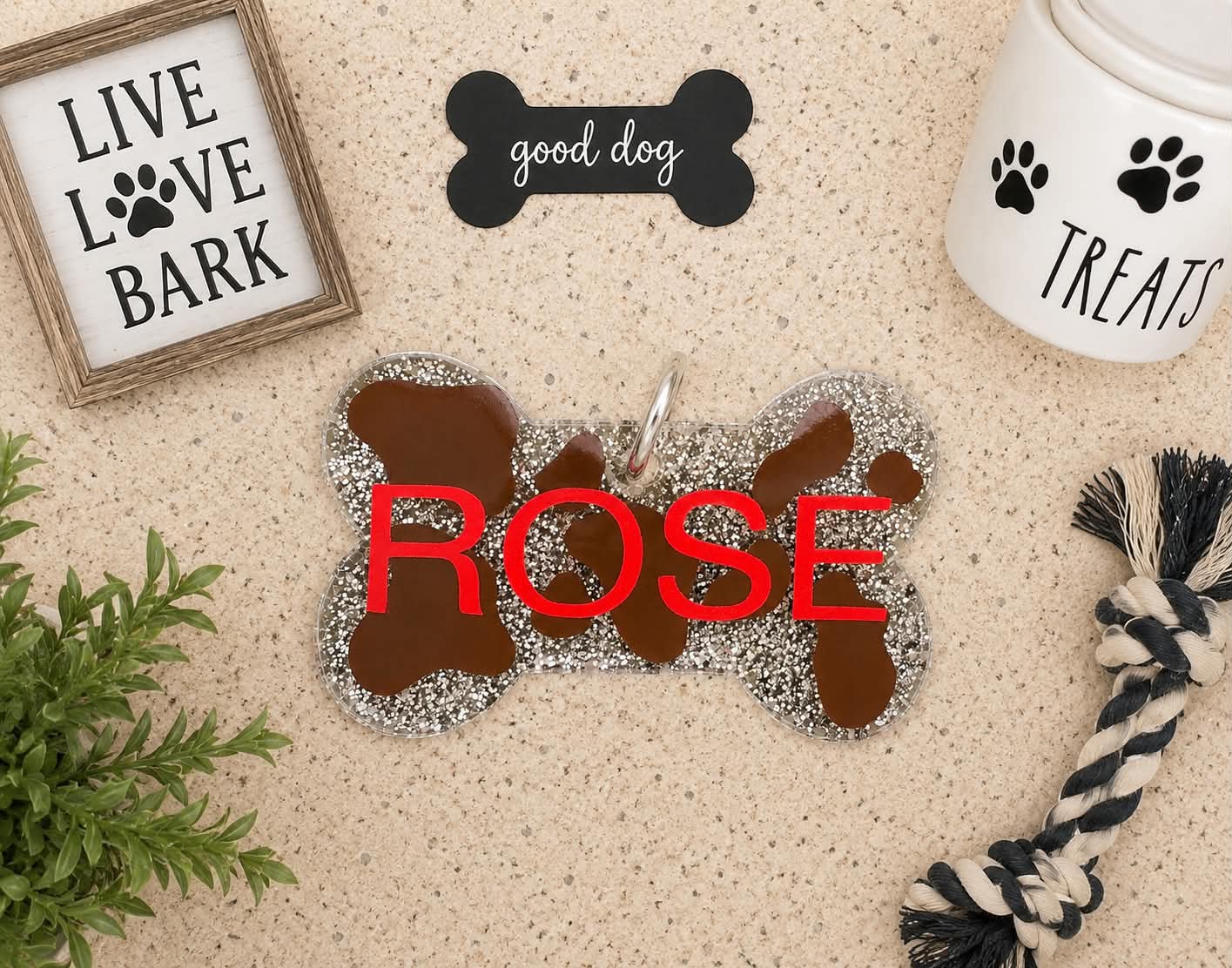 Acrylic Dog Tag