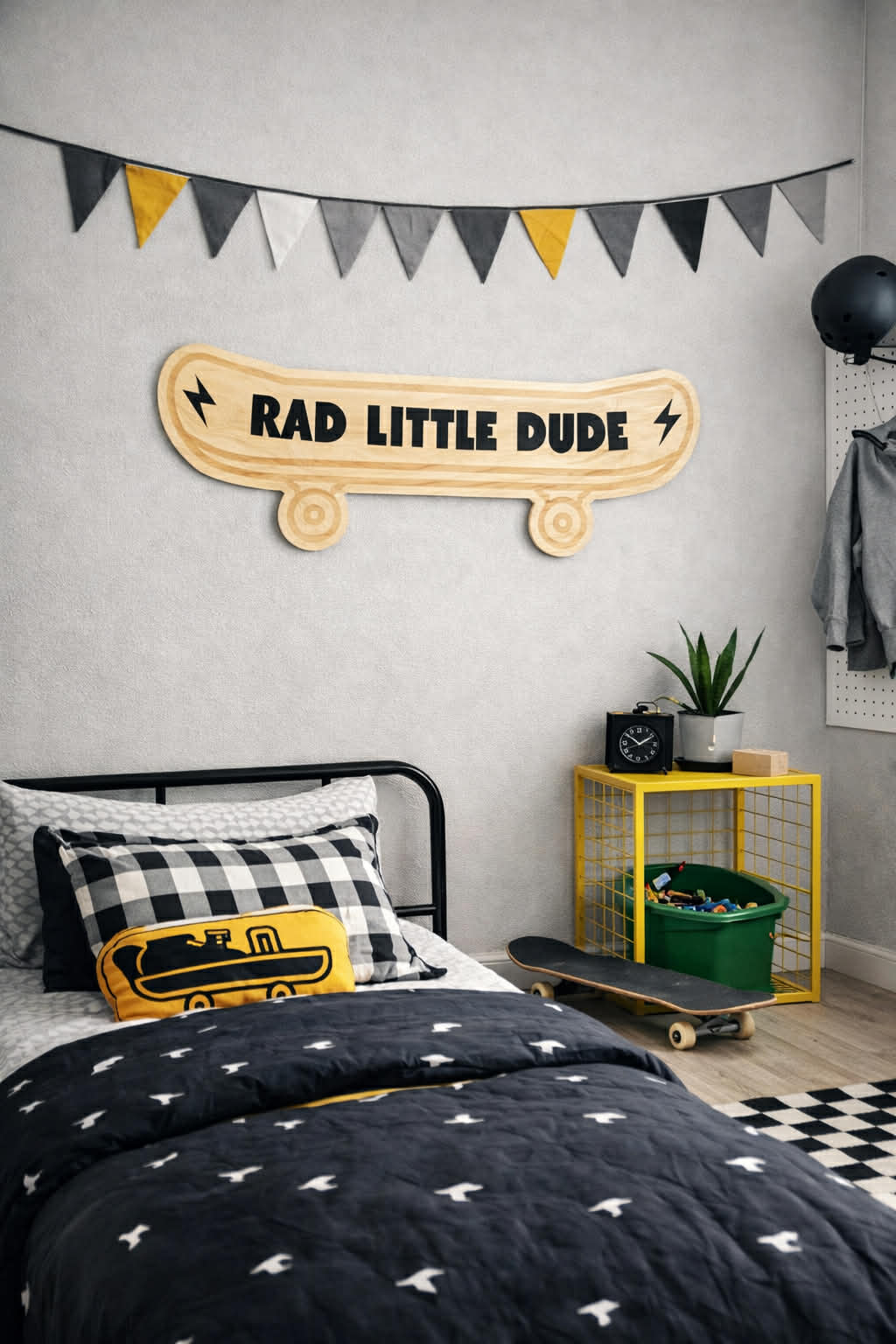 Custom Bedroom Wall Decor Signs-Rad Style