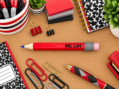 Jumbo 3D Printed Pencil Themed Pen
