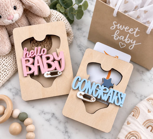 Baby Gift Card Holder