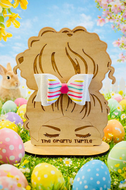 Summer Stripes Bow