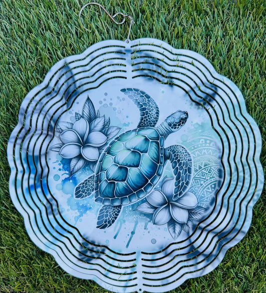 Hawaiian Turtle Wind Spinner