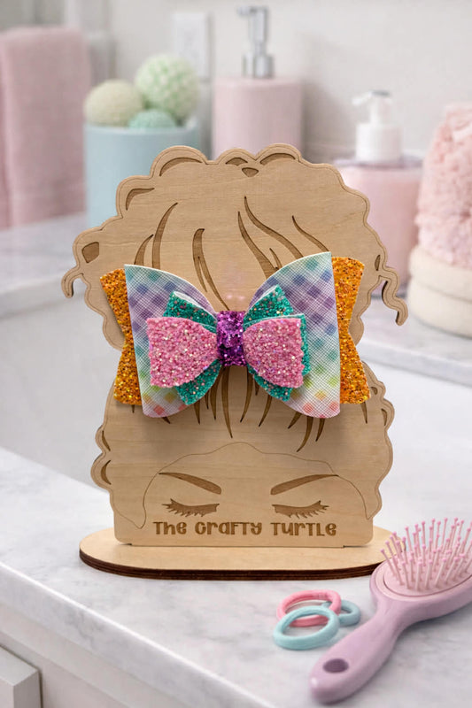 Pastel Plaid Bow