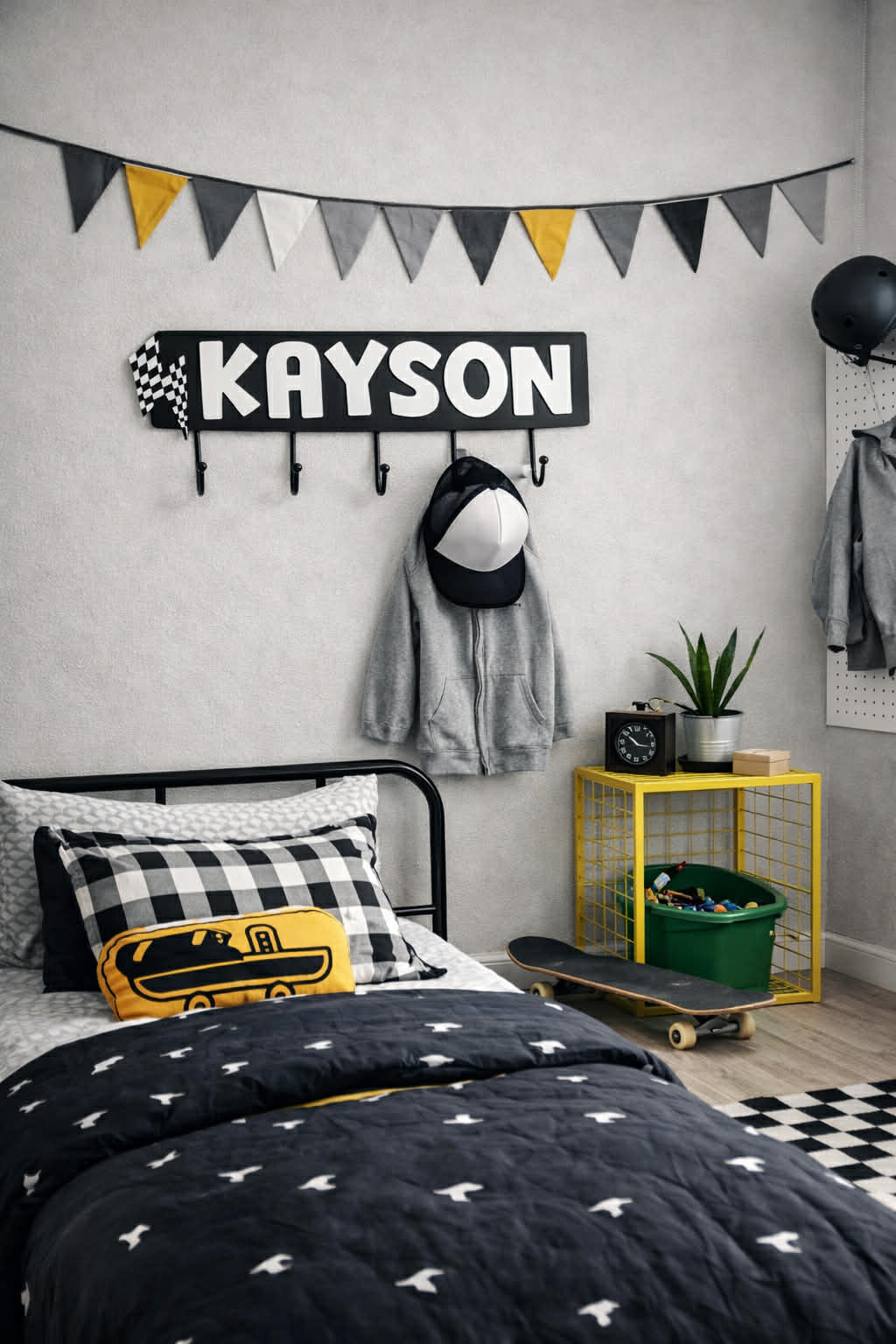 Custom Bedroom Wall Decor Signs-Rad Style