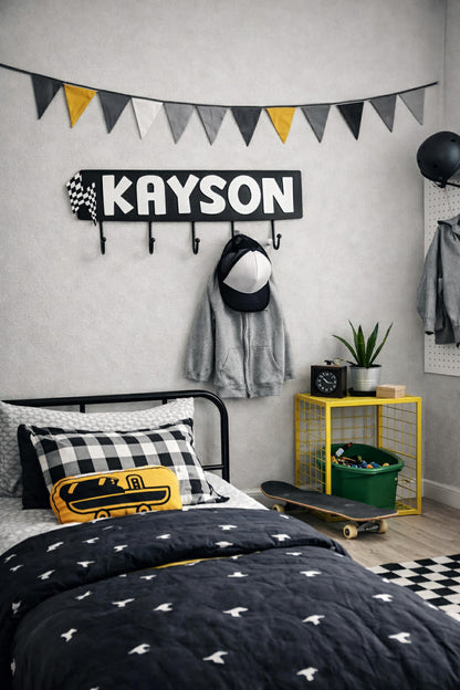 Custom Bedroom Wall Decor Signs-Rad Style