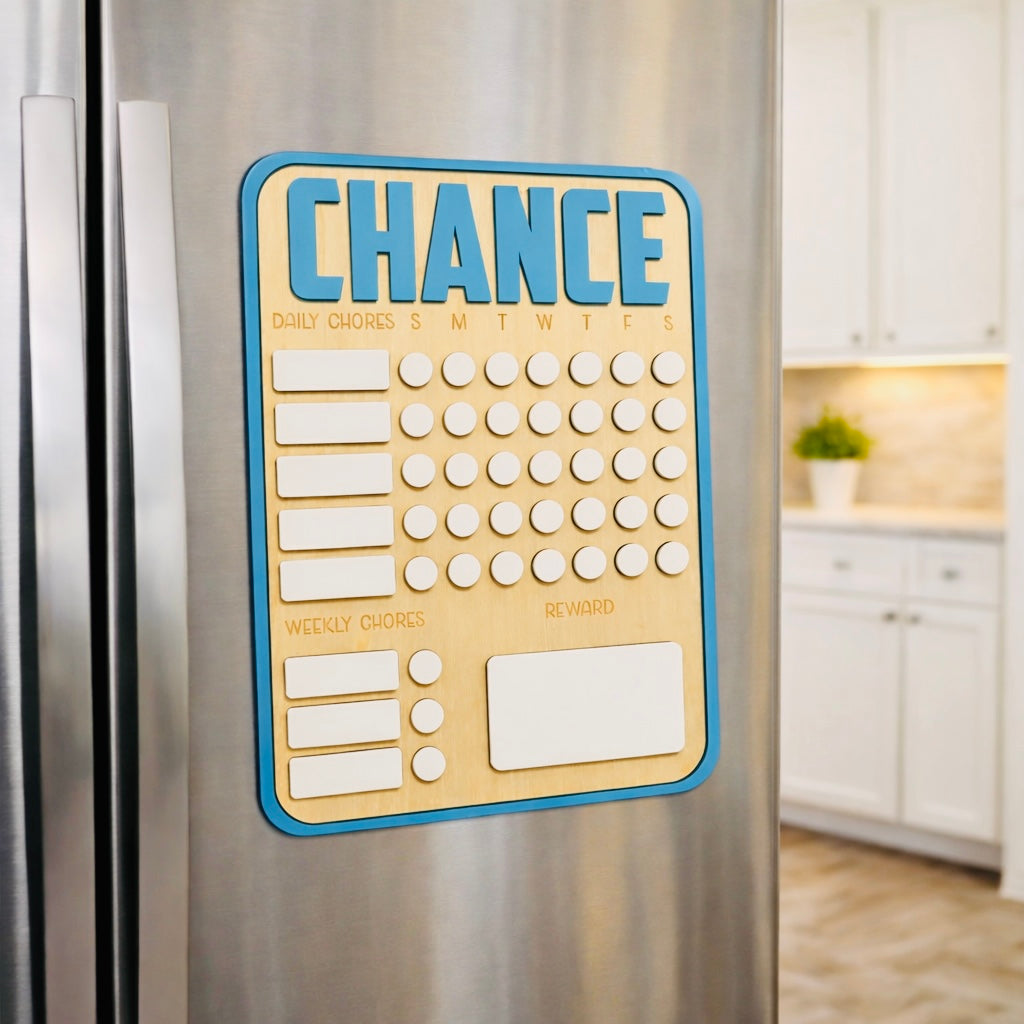 Kid's Chore Board-Customized