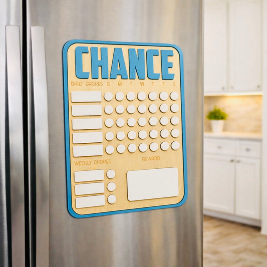 Kid's Chore Board-Customized