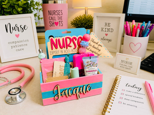 Custom Nurse Gift Crates