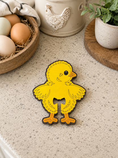 Baby Chick Bread Bag Tag