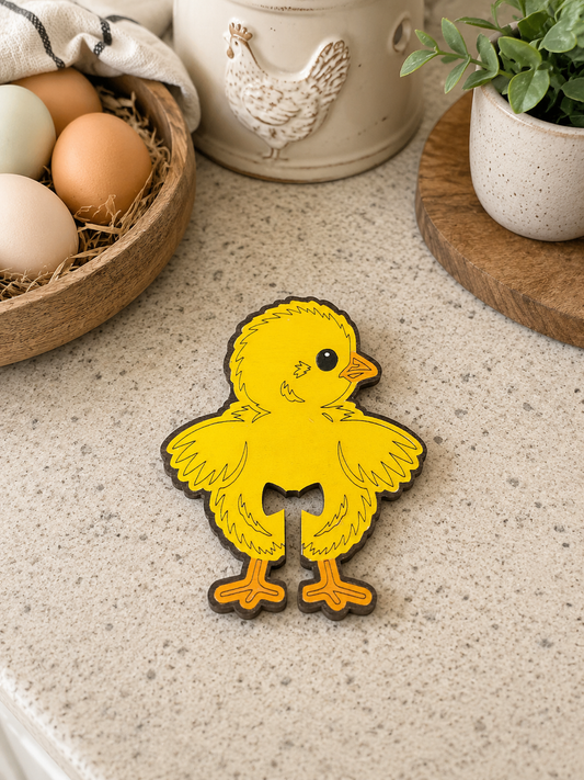 Baby Chick Bread Bag Tag