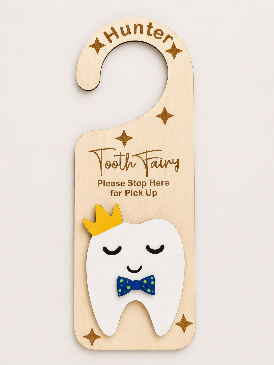 Tooth Fairy Doorknob Sign