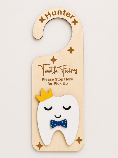 Tooth Fairy Doorknob Sign