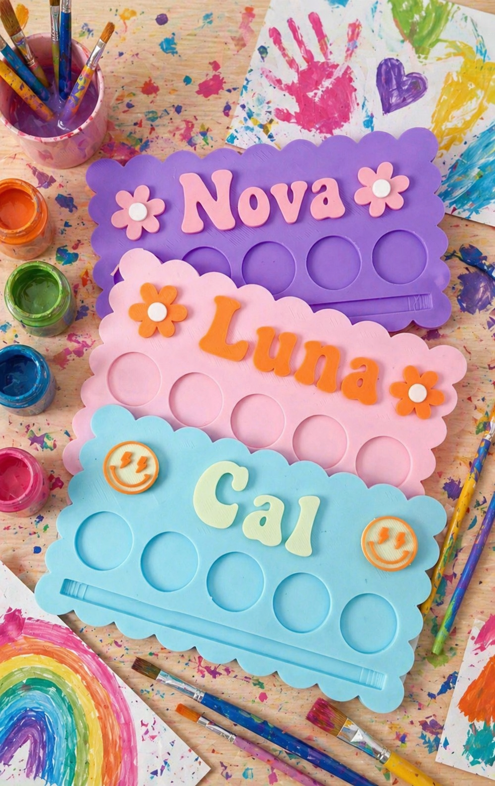 Custom Name Paint Palettes