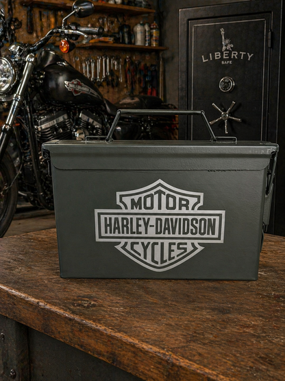 Custom Engraved Metal Ammo Box – Heavy Duty Steel Storage
