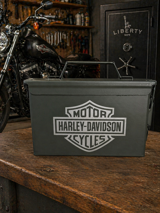 Custom Engraved Metal Ammo Box – Heavy Duty Steel Storage