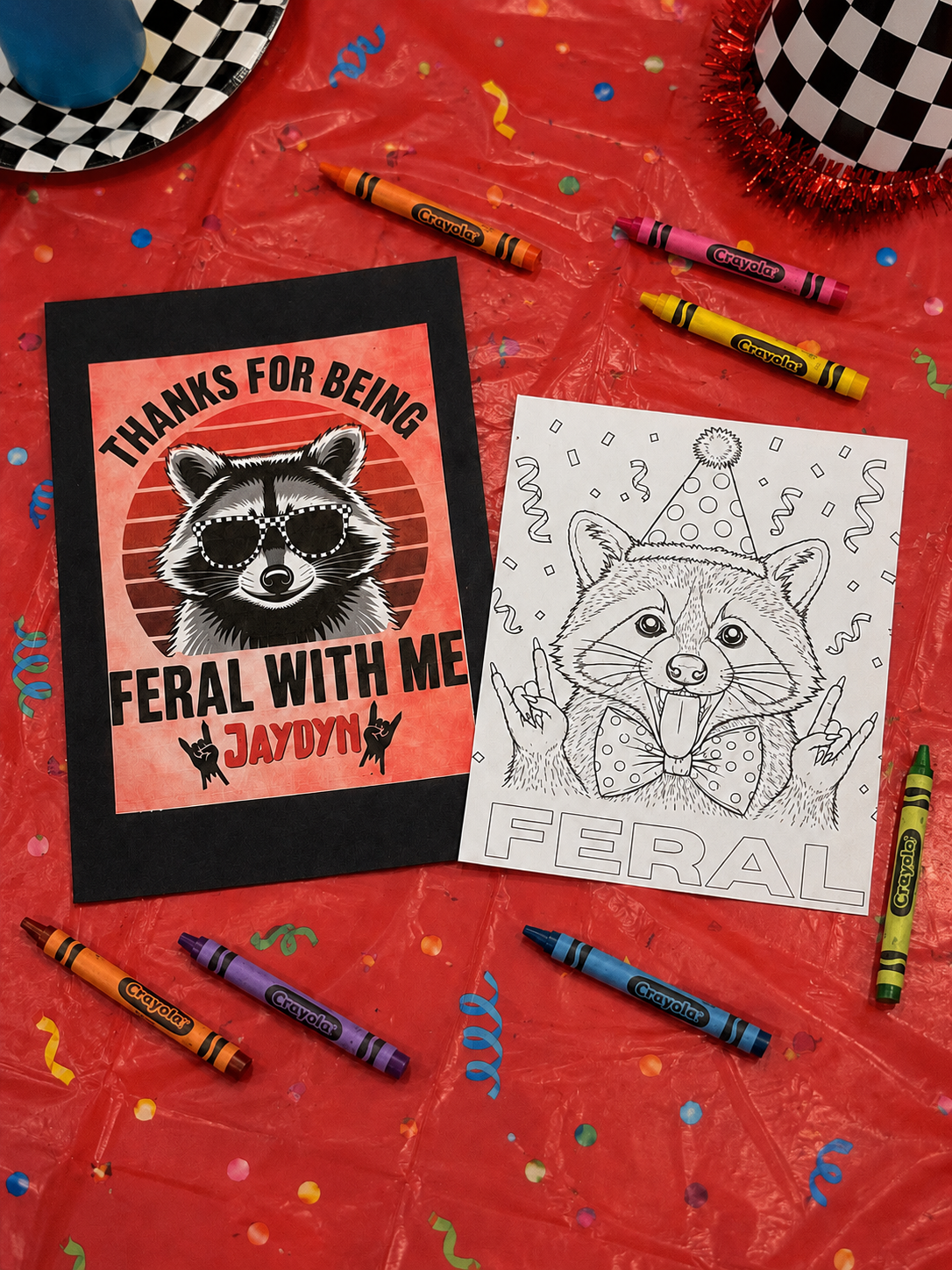 Custom Coloring Sheets