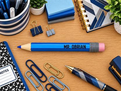 Jumbo 3D Printed Pencil Themed Pen