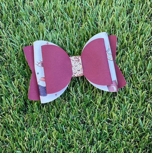 Matte Mysterious Bow