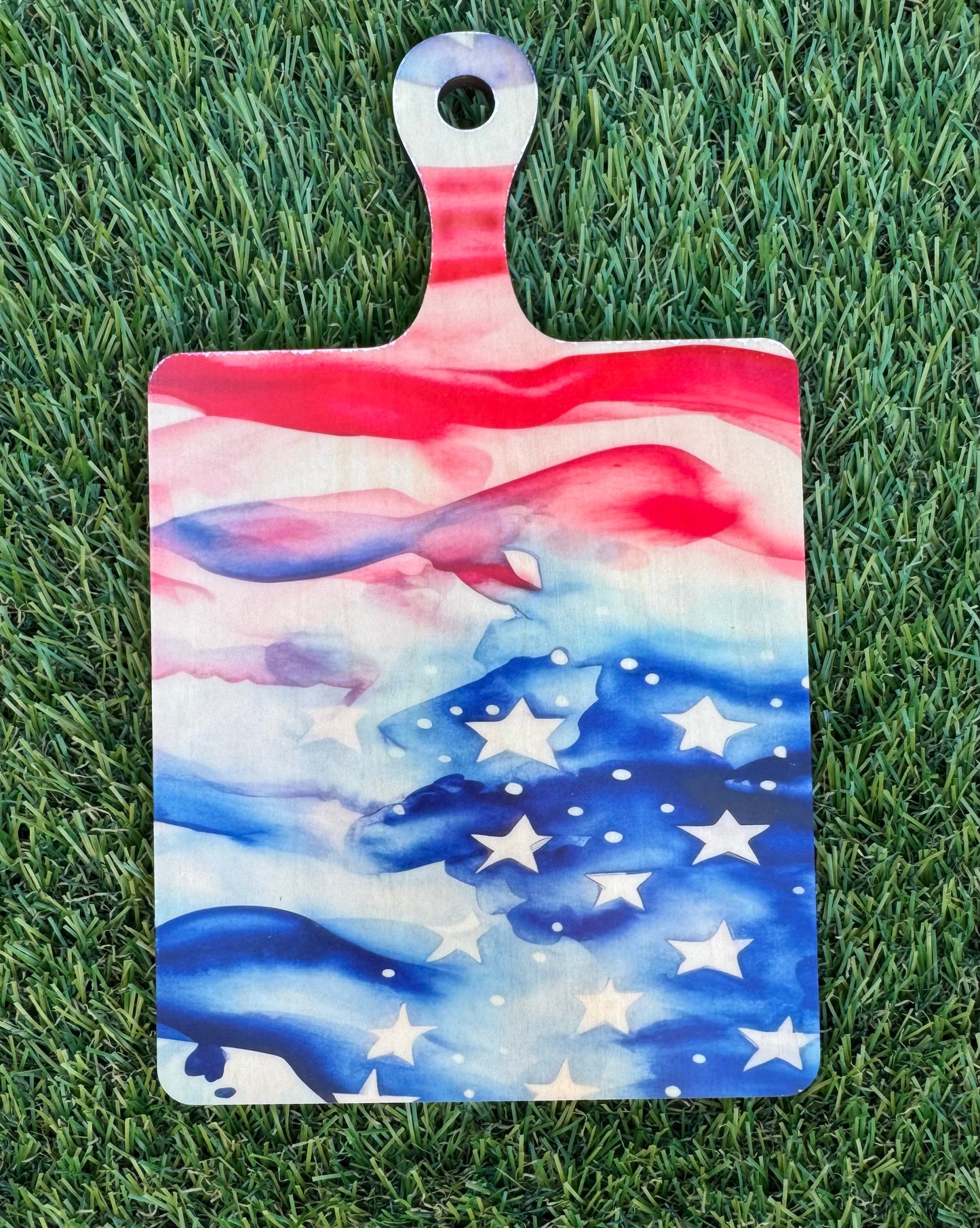 American Flag Cutting Board