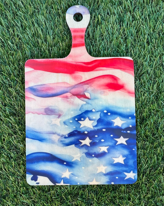 American Flag Cutting Board