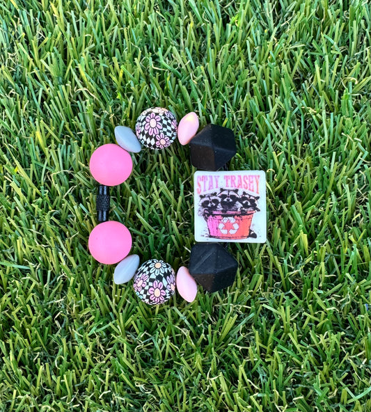 Stay Trashy Cup Charm