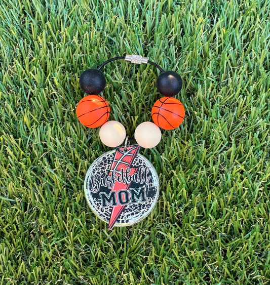 Basketball Mom Cup Charm