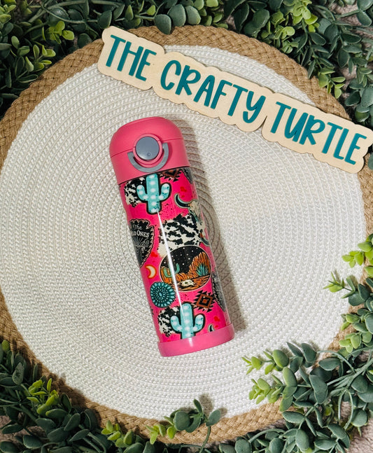 Pink Boho Tumbler